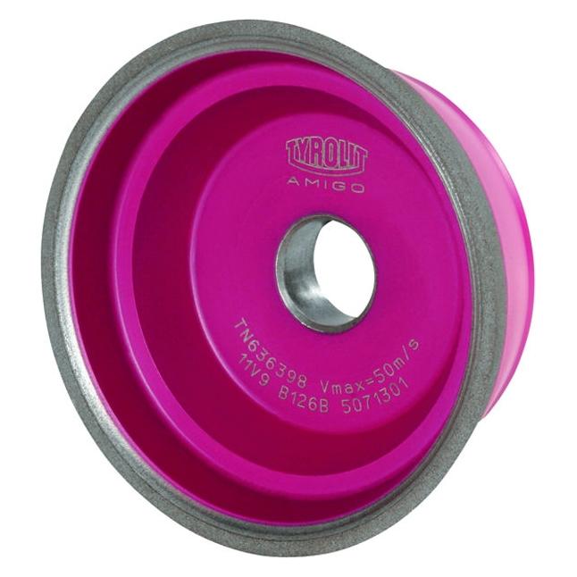 Tyrolit CBN-Topf-Schleifscheibe DxTxH (mm), 125x40x20, Typ: B126 (126) (641854)