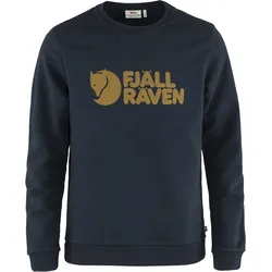 Fjällräven Herren Logo Sweater - XL - Dark Navy