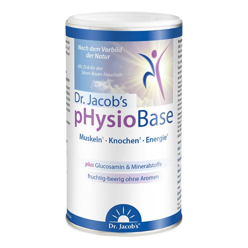 Dr. Jacob's Medical GmbH Dr. Jacob's pHysioBase Basen-Citrat-Basenpulver + Glucosamin 11648023
