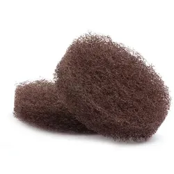 CaddyClean ST003306 Superpad hart braun 10 Stück/Pack, hart, zum Schrubben und Schleifen