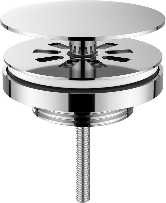 Dynamic Way RVS fonteinafvoerplug 5/4" chroom