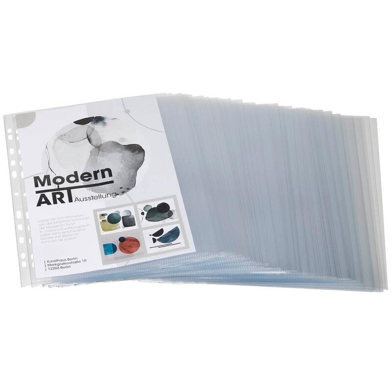 EICHNER Prospekthüllen DIN A4 0.12 mm glasklar 9540-02574-110