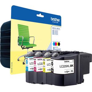 Brother LC-229XL Value Pack Original Druckerpatrone CMYK Tintenpatronen