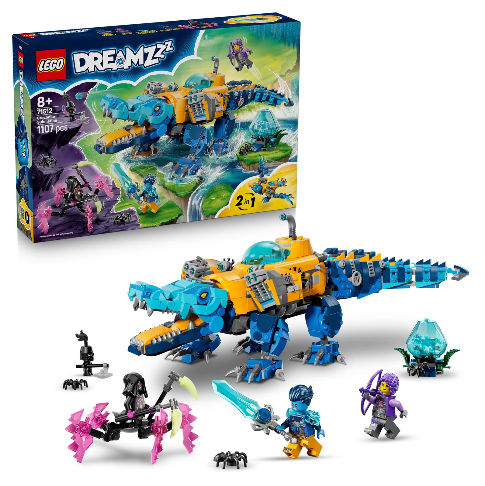 LEGO DREAMZzz Krokodilsonderzeeër 71512