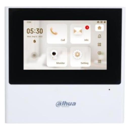 Dahua Technologie VTH2611L-WP Video-Gegensprechanlage 4,3' (Ethernet, Kabelgebunden, WLAN) (VTH2611L-WP)