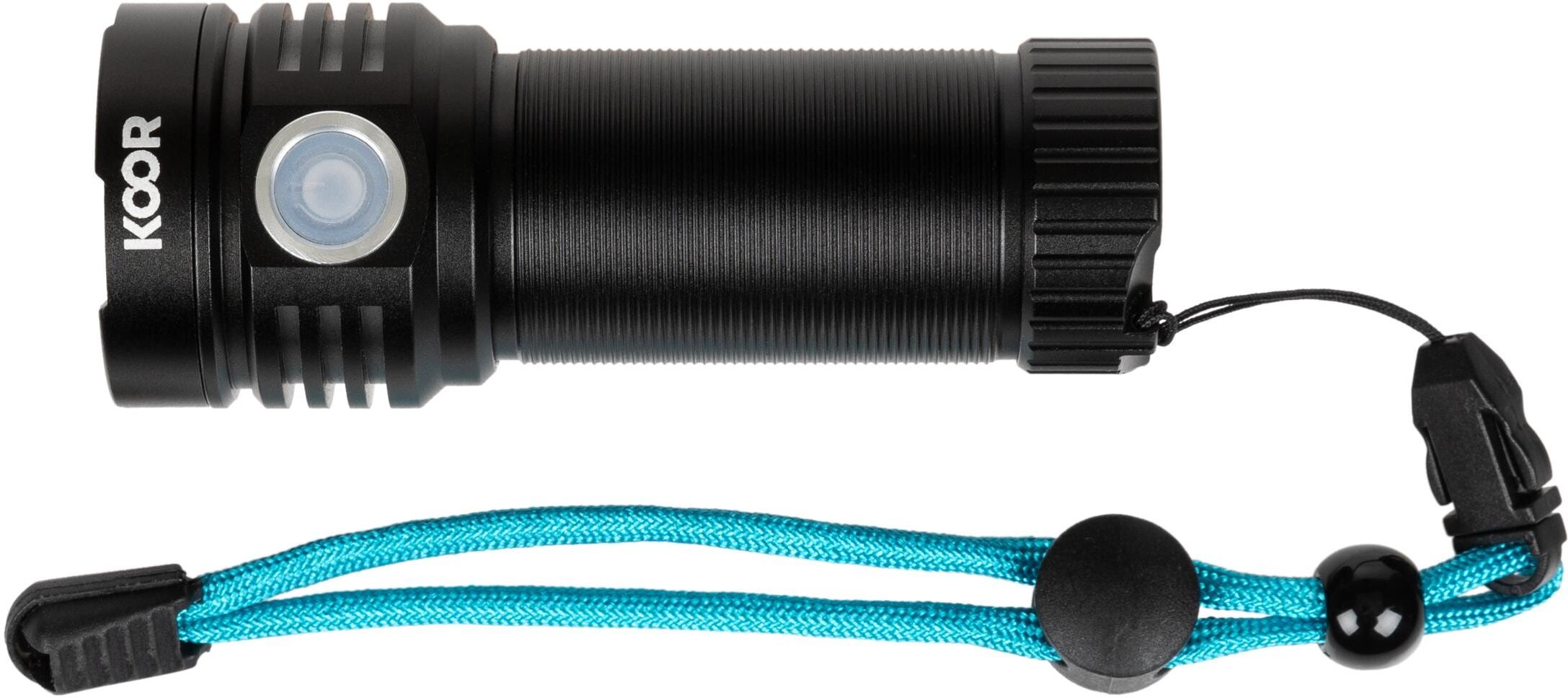 LED Taschenlampe KOOR "Power 3500", schwarz, MobilleuchtenB:4cm H:4cm L:10,5cm, LED Taschenlampe, B:4cm H:4cm L:10,5cm schwarz Einheitsgröße