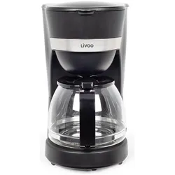 Livoo Elektrische Kaffeemaschine, Filterkaffeemaschine, Schwarz