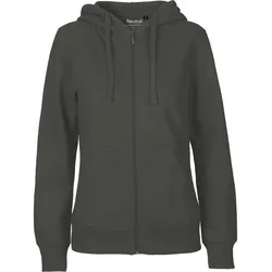 Neutral Damen Bio Kapuzen Sweatjacke O83301 charcoal L