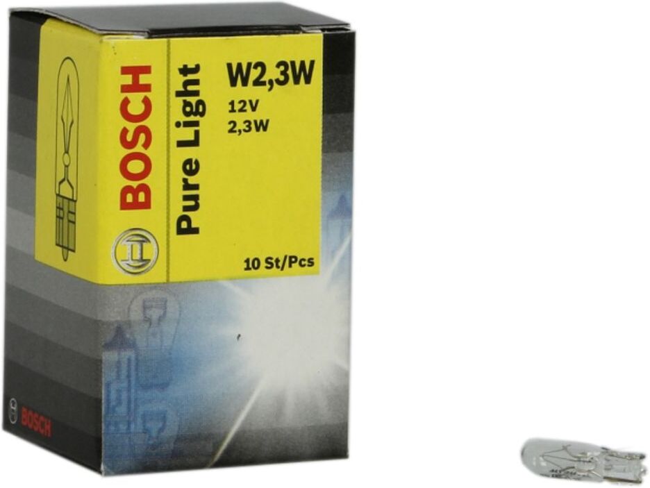 Bosch Lampada a incandescenza Pure Light PBT5 2,3W 12V, 10 Pezzo