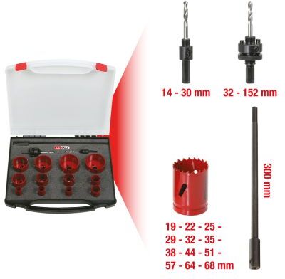 Ks Tools Lochsägen-Satz 1295580