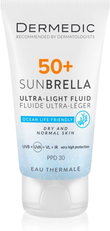 Dermedic Sunbrella émulsion solaire pour peaux sèches SPF 50+ 40 ml
