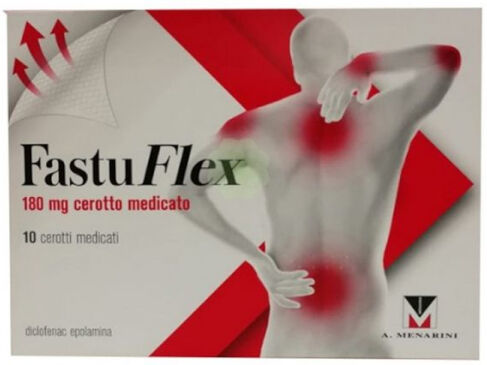 Menarini Fastuflex 10 Cerotti Medicati