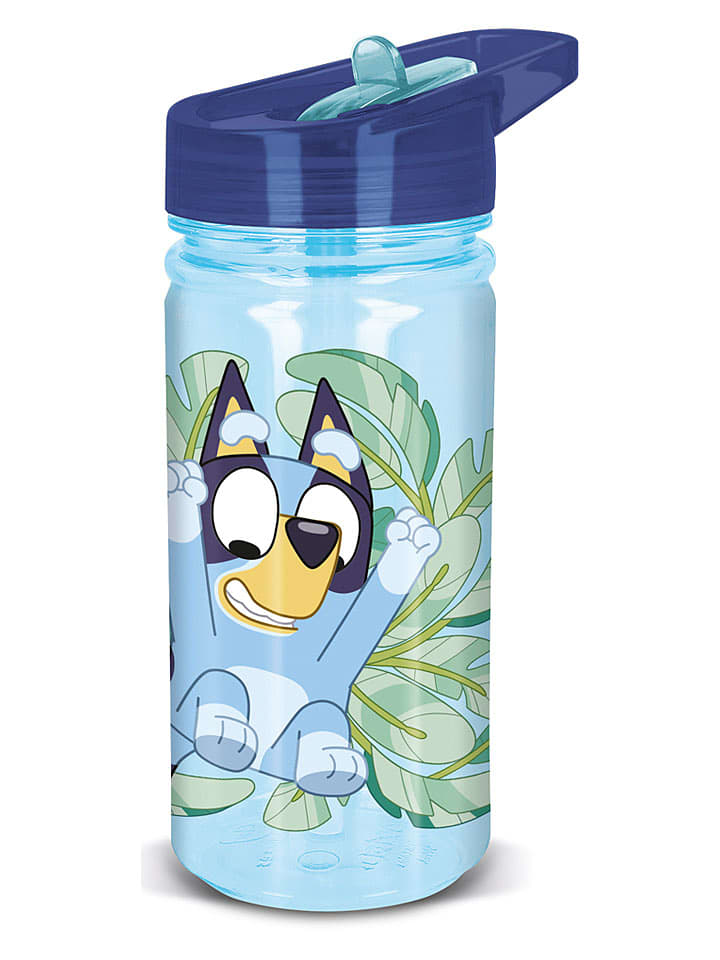 Stor Trinkflasche "Bluey" in Hellblau - 475 ml - onesize