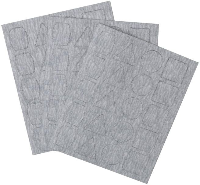 Proxxon Papier abrasif de rechange pour PS 13, K 180, 3 feuilles (28822)