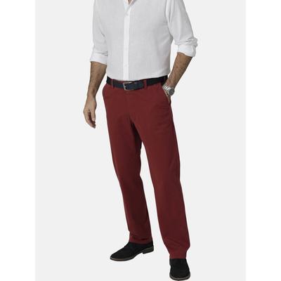 Anzughose BABISTA "Hose MODAFLORO", Herren, Gr. 48, rot, Obermaterial: 98% Baumwolle CO. 2% Elasthan EL., regular fit, Hosen Anzughose, mit mehr Bequemlichkeit