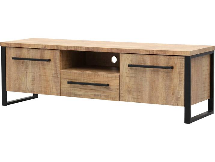TV-Schrank, Spanplatte, Tropic, 160×50×45 cm, Mit Soft-Close, Modern, OMG Design