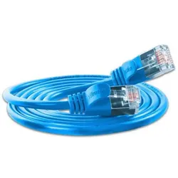 4x Lightwin Netzwerkkabel (F/FTP, CAT6, 0.15 m), Netzwerkkabel