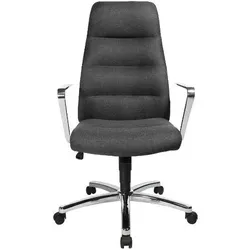 Topstar Chairman 70 Chefsessel anthrazit, Gestell chrom