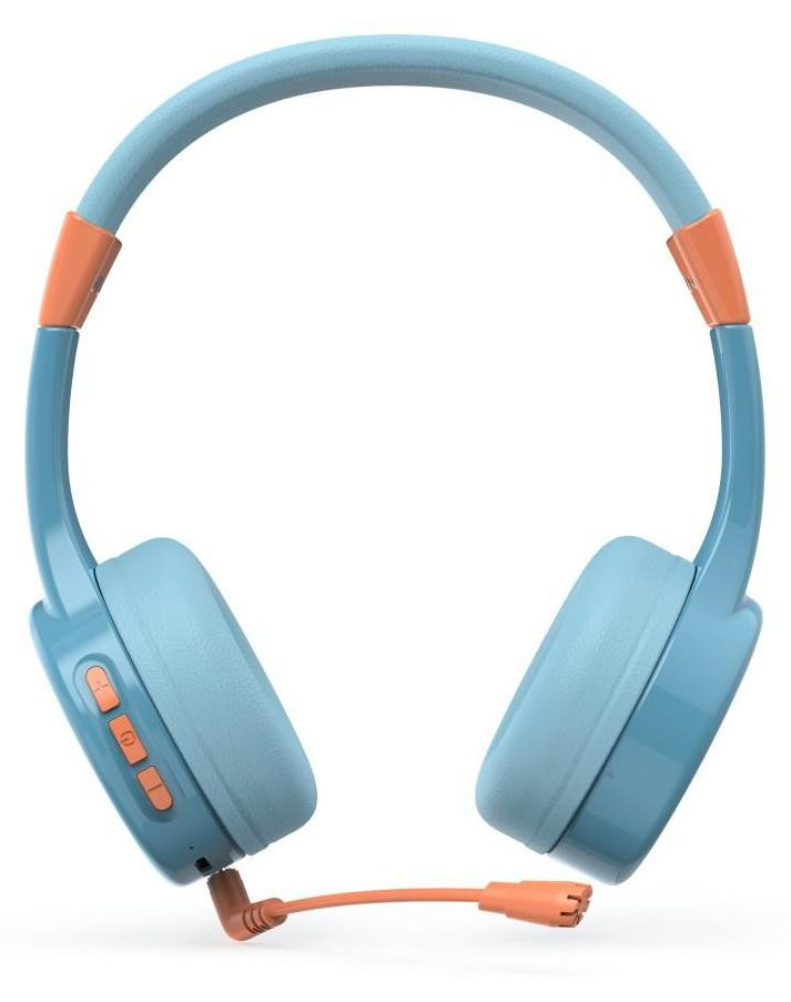 Hama Teens Guard II Draadloze Koptelefoon met Microfoon, Blauw/Oranje, 20 - 20000 Hz