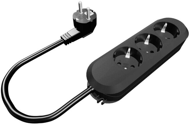 Bachmann Prise de table 3x 1,5m noir 387.170 (387.170)