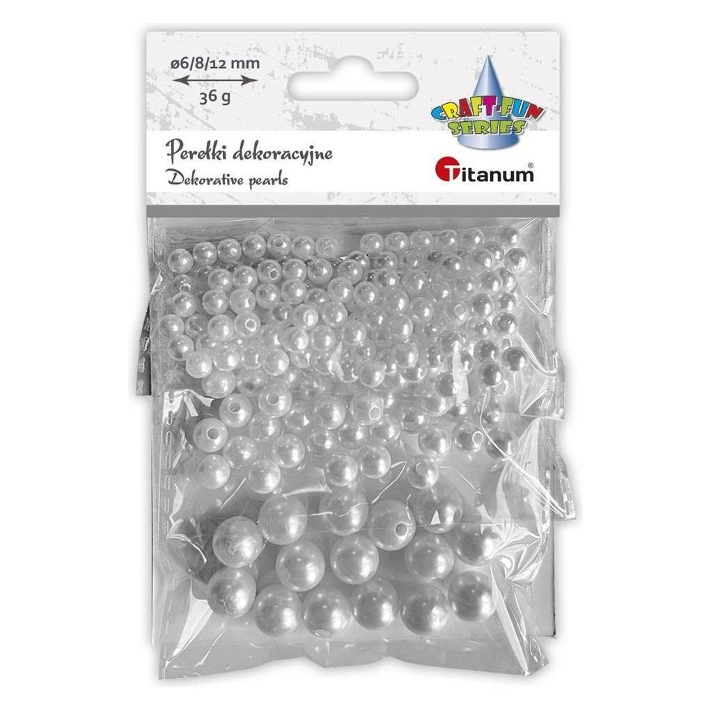 Teka Kunststoffperlen, weiss, 36g (47994398)