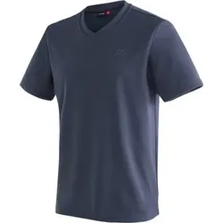 MAIER SPORTS Herren Shirt Wali He-Shirt 1/2 Arm, Größe M in Blau Blau