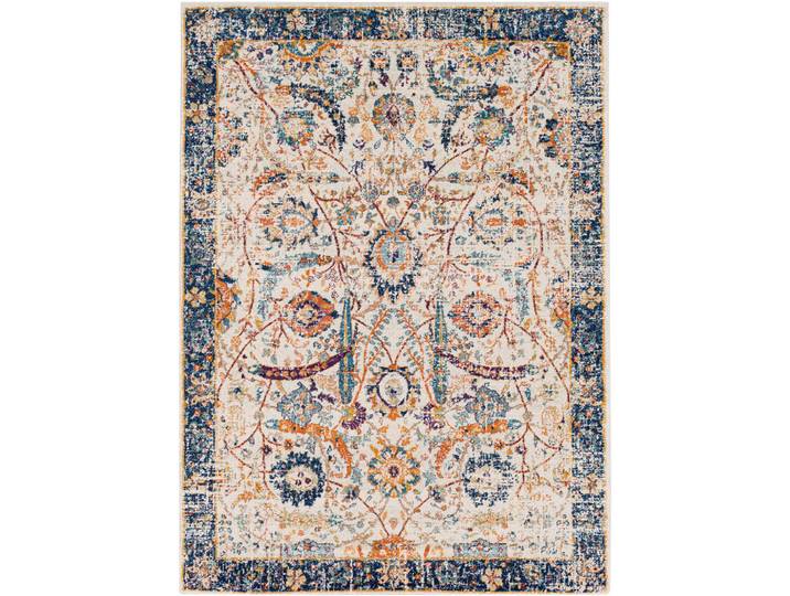 Livabliss Vintage-Teppich Kush 160/220 cm Blau, Orientalisch, Rechteckig, 160x220 cm, in verschiedenen Größen erhältlich, Teppiche und Böden, Teppiche, Vintageteppiche