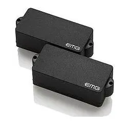 EMG P Bass Pickup black (Instrumenten Tonabnehmer), Zubehör Instrumente, Schwarz