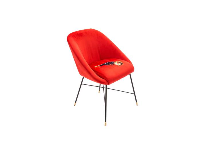 Design Polster Sessel „Toiletpaper Revolver“ Multicolor Seletti