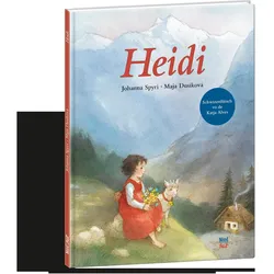 Heidi, Kinderbücher von Katja Alves, Maja Dusikova, Johanna Spyri