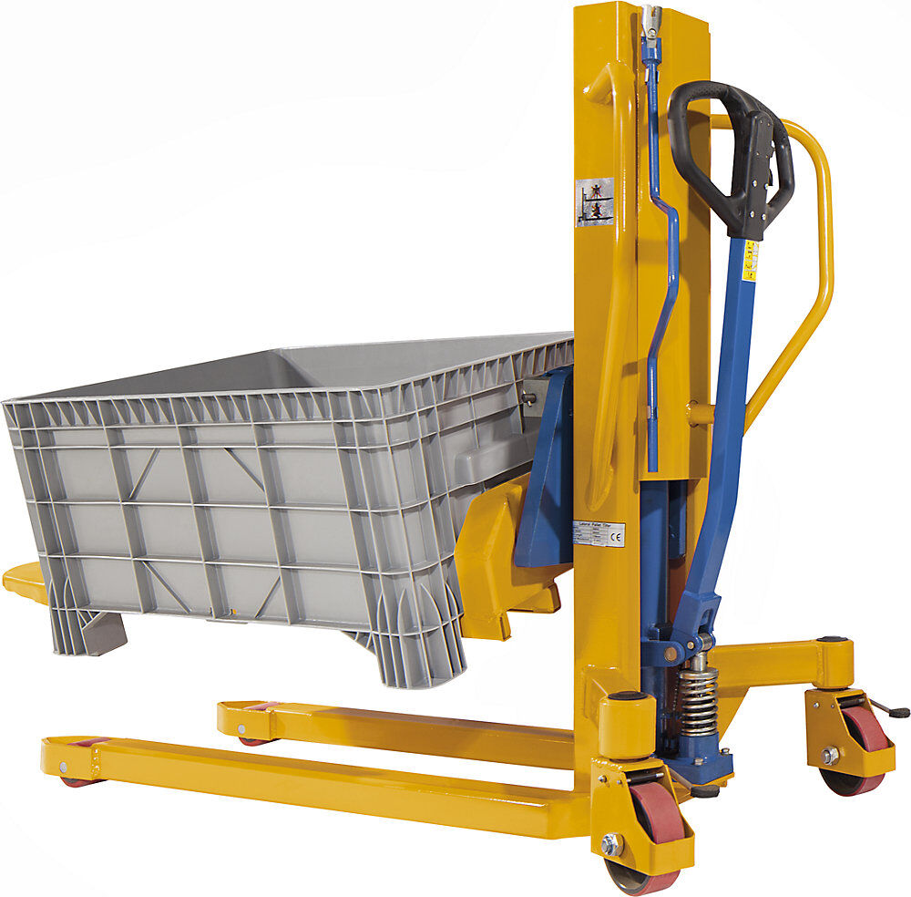 kaiserkraft Palettenheber, Gabel neigbar, Tragfähigkeit 800 kg