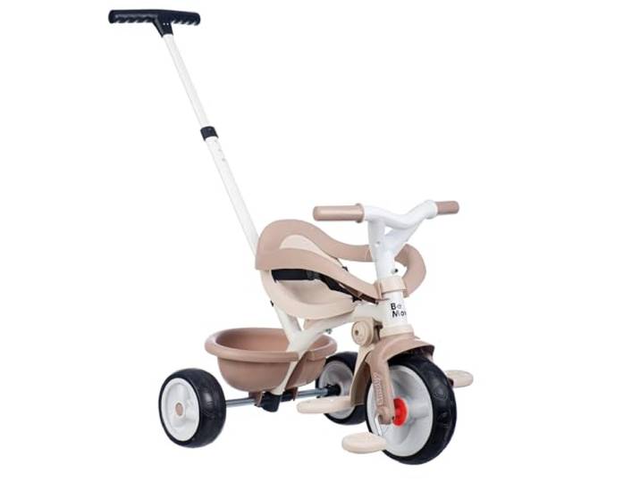 Smoby - Be Move Komfort Beige - Fahrzeug für Kinder ab 10 Monate - Mitwachsend – Schubstange