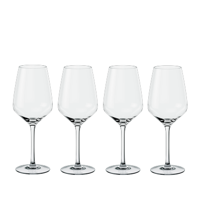 Gläser-Set "Essential Weißweinglas", klar, H:21,1cm Ø:7,9cm, Kristallglas, LIKE. BY VILLEROY & BOCH, Trinkgefäße