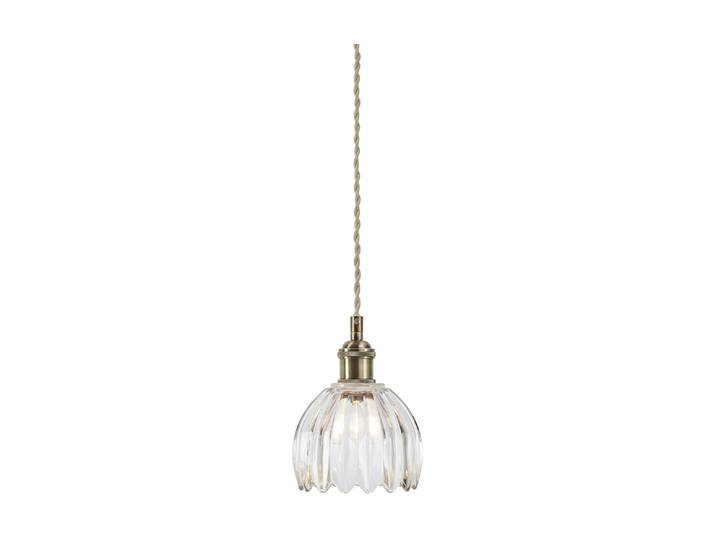 MARKSLÖJD Pendelleuchte GOTA 1-flammig Antikmessing , gold (transparent), Ø 13cm H: 17cm, Leuchten, Pendelleuchte