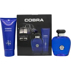 Carroll Shelby, Beauty Geschenkset, Blue Cobra Gift Set 100ml EDT + 150ml Hair & Body Wash