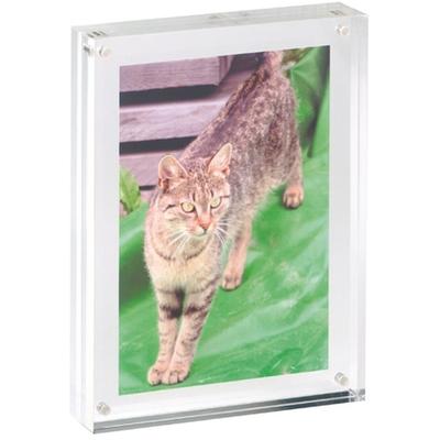 MAUL Bilderhalter Acryl 17,8x12,7x3cm glasklar Packung mit 6 Stück