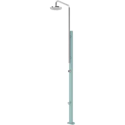 Pooldusche Chrome aus Edelstahl unterschiedliche Farben V2A
