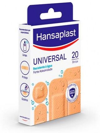 Hansaplast Universal 20 unidades - 4 tamanhos