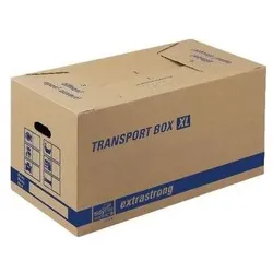 Tidypac, Aufbewahrungsbox, 10  Umzugskartons Transport Box XL 69,0 x 36,0 x 37,0 cm (10x, 69 x 36 x 37 cm)