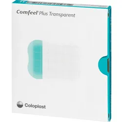 Comfeel Plus Transparent Hydrokolloidverband 5x7cm 10 ST
