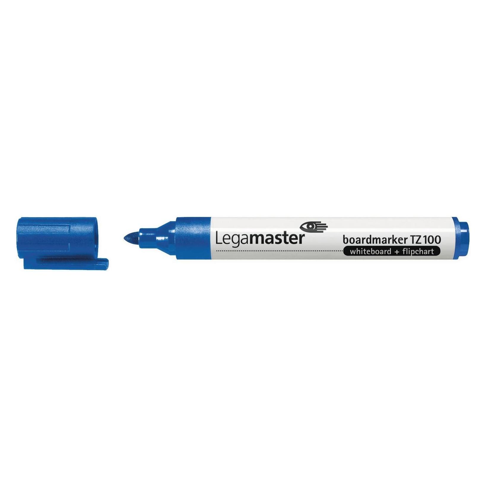 Legamaster Whiteboard-Marker TZ100, Blau, 10 Stück (10x) (7-110503)