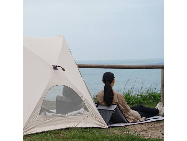 Tente de plage pare-soleil automatique, tente de camping extérieure ultralégère, abri pare-soleil imperméable, tente de randonnée pour plusieurs personnes