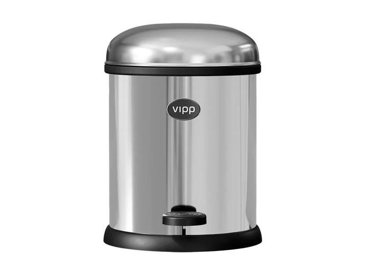 Vipp Vipp12 Treteimer 3 l Stainless steel