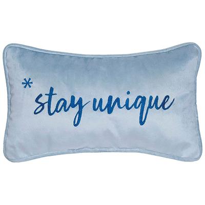 Dekokissen PAD "PETITE", blau (sky), B:18cm L:32cm, Polyester, Dekokissen_Sitzkissen_Kissenhüllen, Limited Edition mit saisonal wechselnden Designs