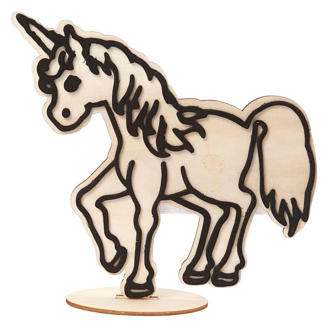 Creativ Company Holzartikel Einhorn 19 cm (791954)