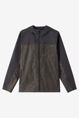 O'Neill s Trvlr Windbreaker Jacket in Camo, Size Medium, Polyester
