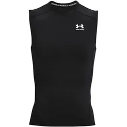 Under Armour, Herren, Sportshirt, HeatGear Armour Compression Trainingstank Herren (XS), Schwarz