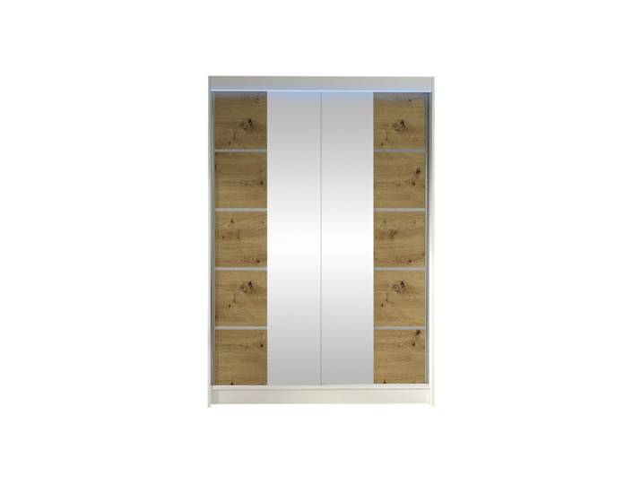 SCHWEBETÜRENSCHRANK Lino V mit RGB LED Beleuchtung