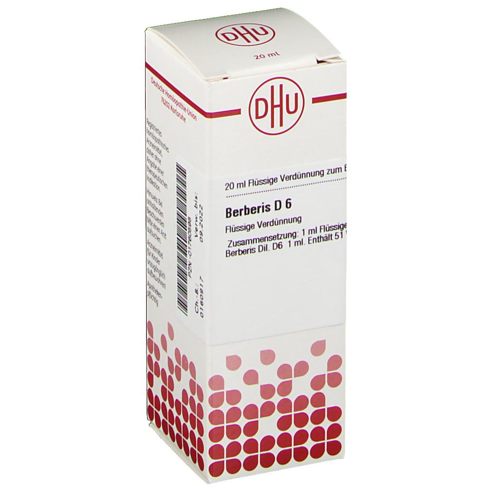 Berberis D 6 Dilution 20 ml