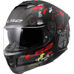 LS2 FF808 Stream II Angry Monkey Helm XS (53/54)
